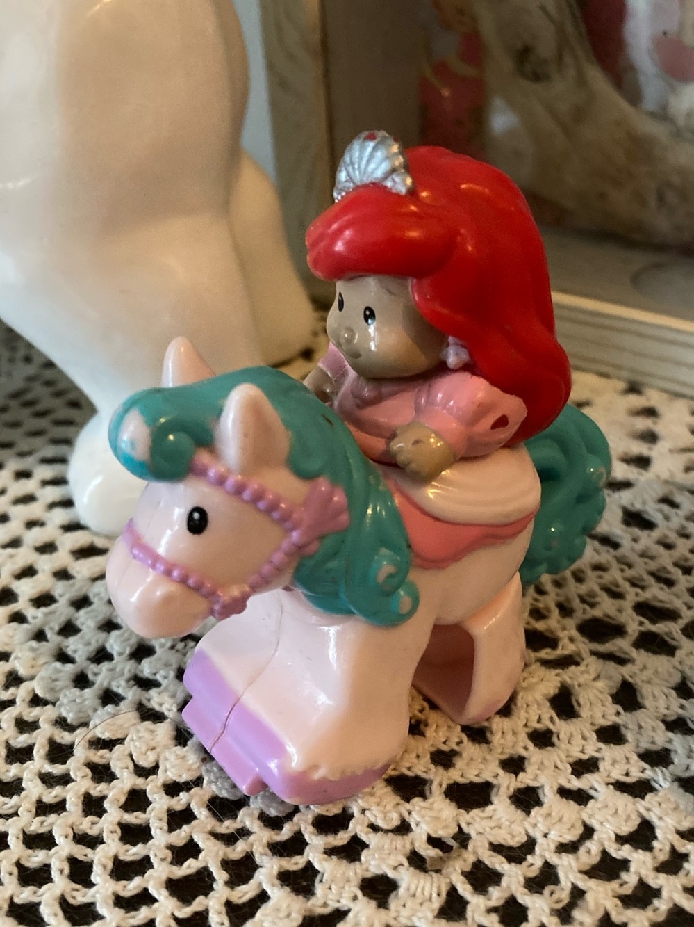 Little People Ariel Klip Klop Horse Disney Princess Little Mermaid